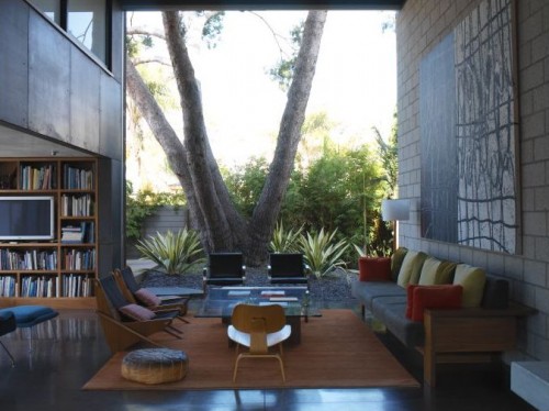 Pictures Of Houses Inside And Outside My Web Value Inside Outside Open Plan House In Venice Beach California
