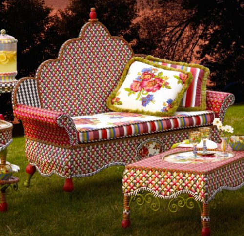 Mackenzie Childs Flower Market Furniture Pith Vigor Mackenzie Childs Flower Market Collection Garden Furniture