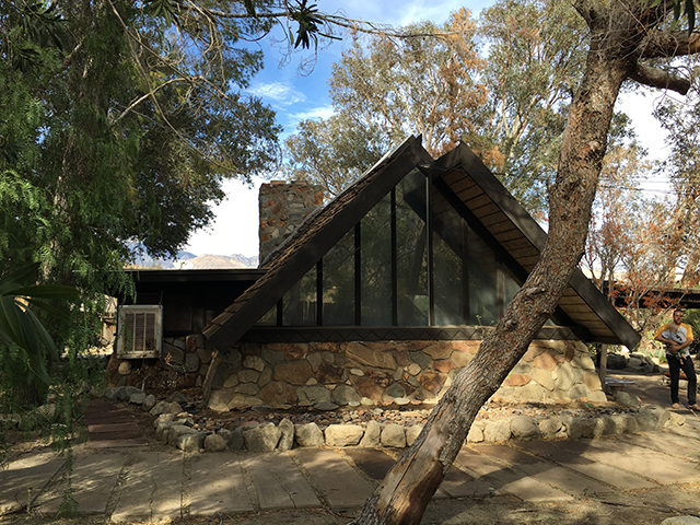 A Fresh New Garden for Sarah's Desert A-frame - Before